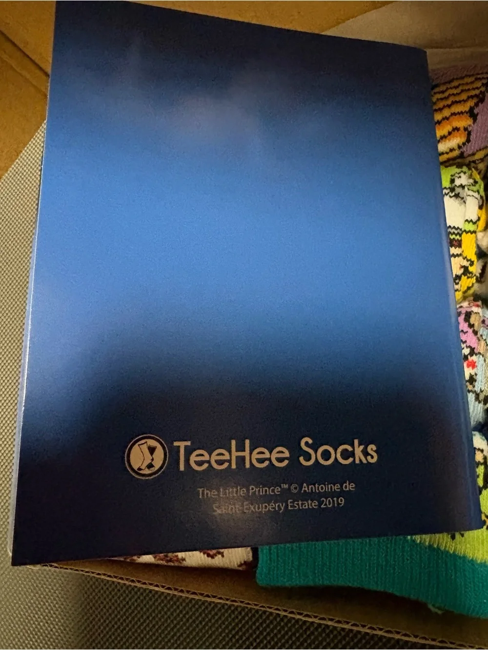 The Little Prince TeeHee 12 Sock Gift Box NWT